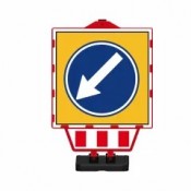 Indicatoare rutiere cu baza