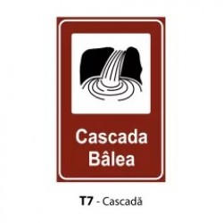 Cascada, Indicator rutier | Semn de circulatie