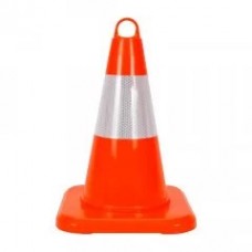 Con Flexibil Din PVC, inaltime 32cm, o folie reflectorizanta