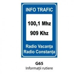 Informatii rutiere, Indicator rutier | Semn de circulatie