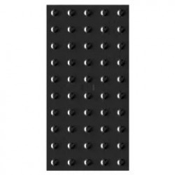 Marcaj Tactil (stop) Pentru Nevazatori, 30x60cm, negru, Premium