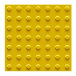 Marcaj Tactil (stop) Pentru Nevazatori, 40x40cm, Premium