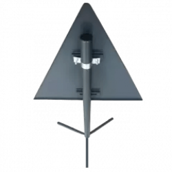 Stalp metalic, trepied, inaltime 1 metru, Ø 4.8 cm, mobil, ideal pentru indicatoare rutiere